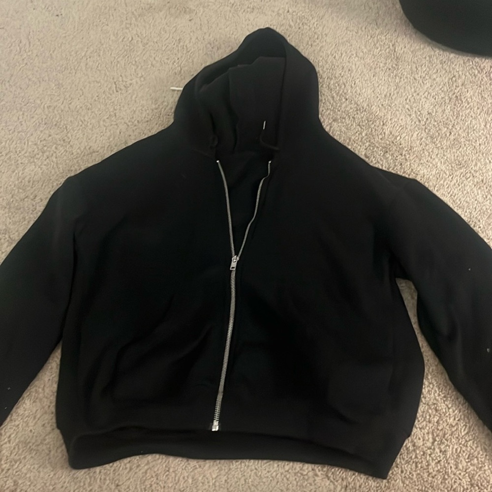 Zip up sweatshirt, small